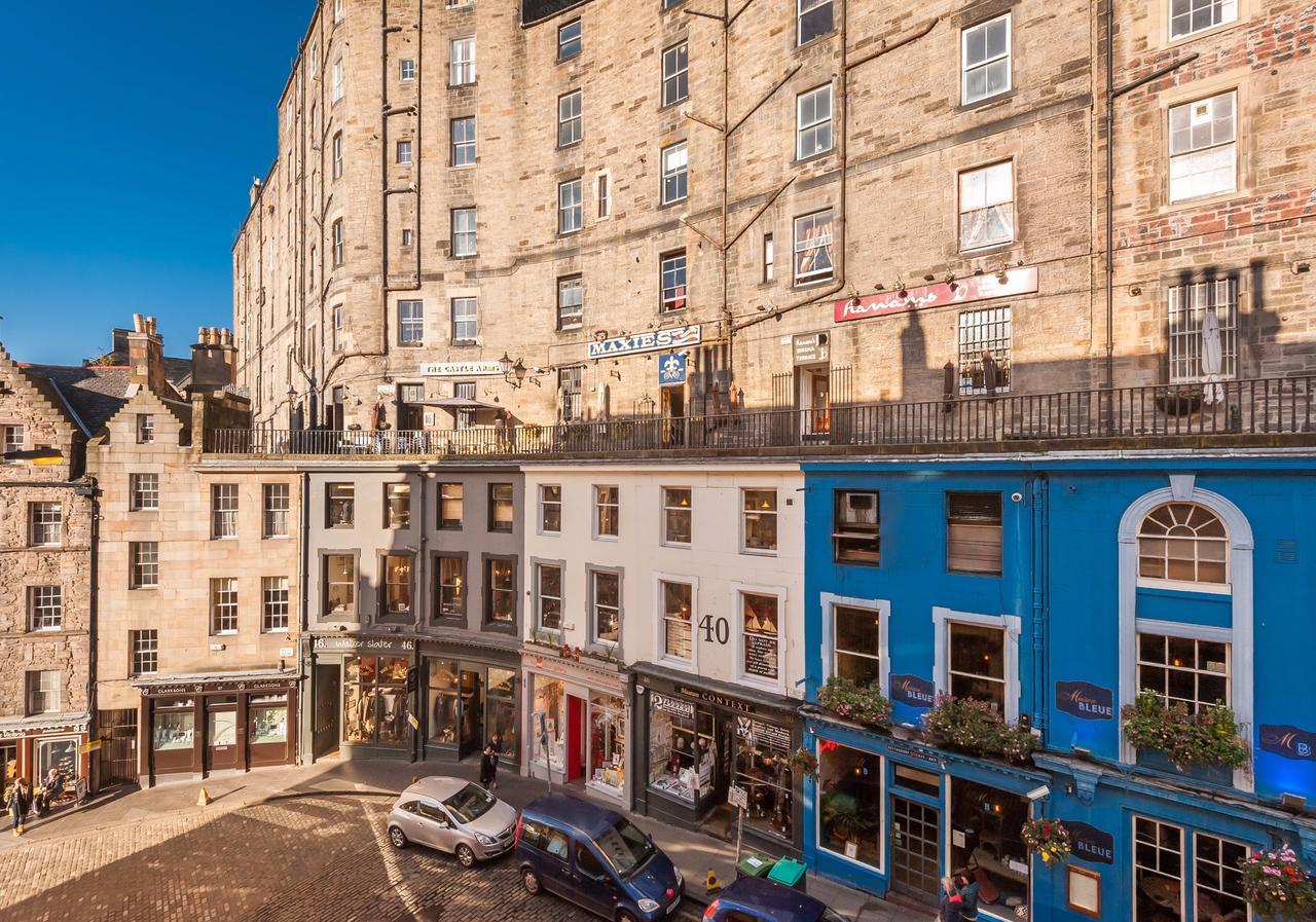 West Bow Just Off Royal Mile, Edinburgh